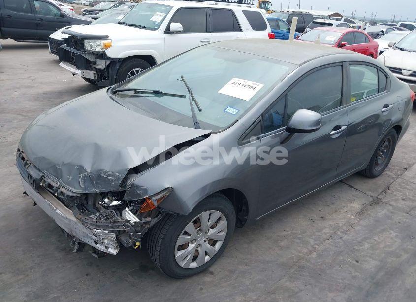 Photo 2 of 2012 Honda Civic LX (VIN 19XFB2F50CE316951)