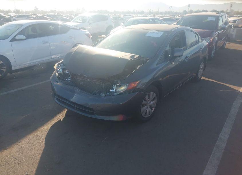 Photo 2 of 2012 Honda Civic LX (VIN 19XFB2F50CE345060)