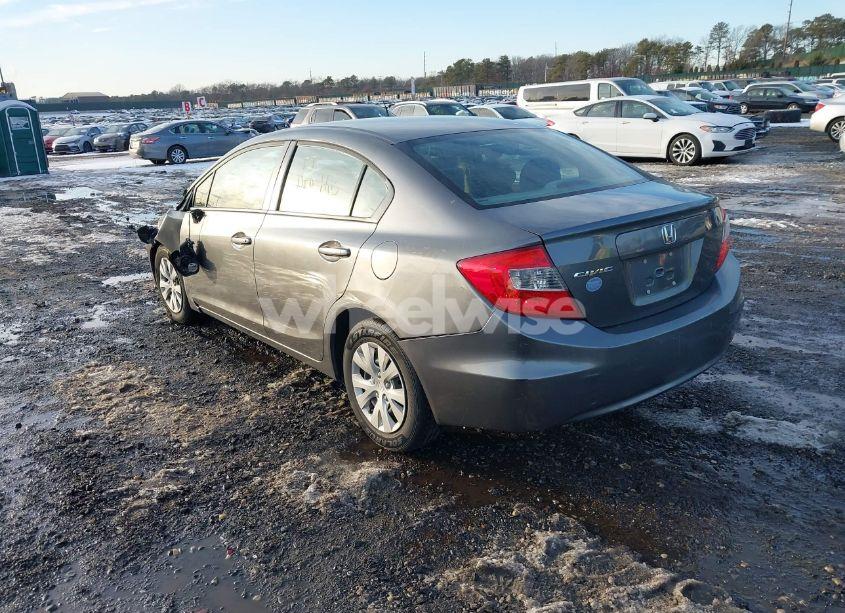 Photo 3 of 2012 Honda Civic LX (VIN 19XFB2F50CE386014)