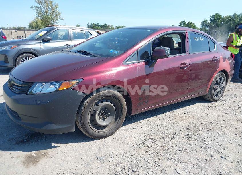 Photo 2 of 2012 Honda Civic LX (VIN 19XFB2F50CE392959)