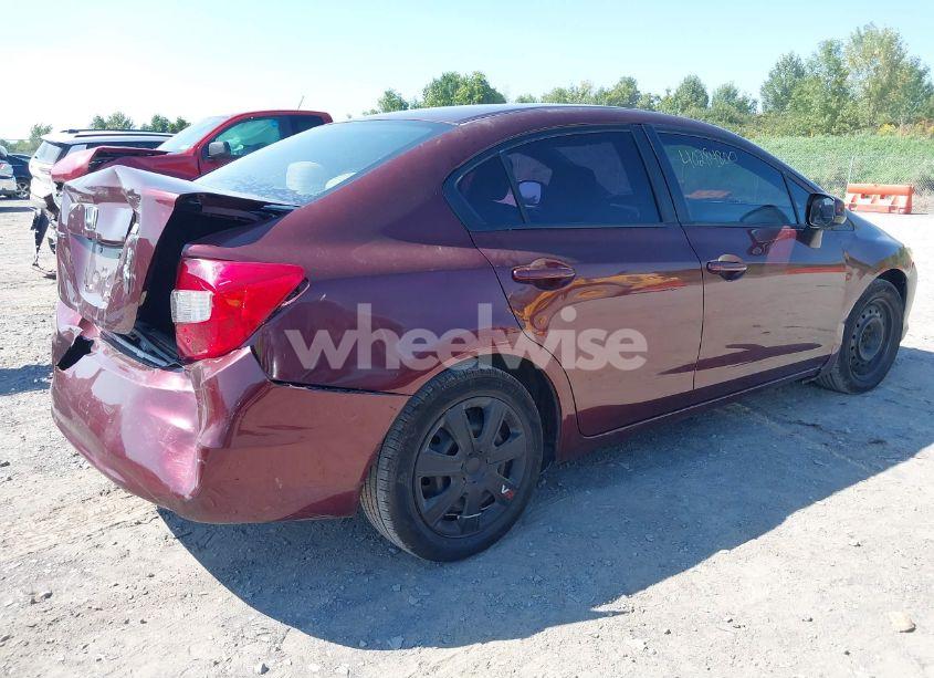 Photo 4 of 2012 Honda Civic LX (VIN 19XFB2F50CE392959)