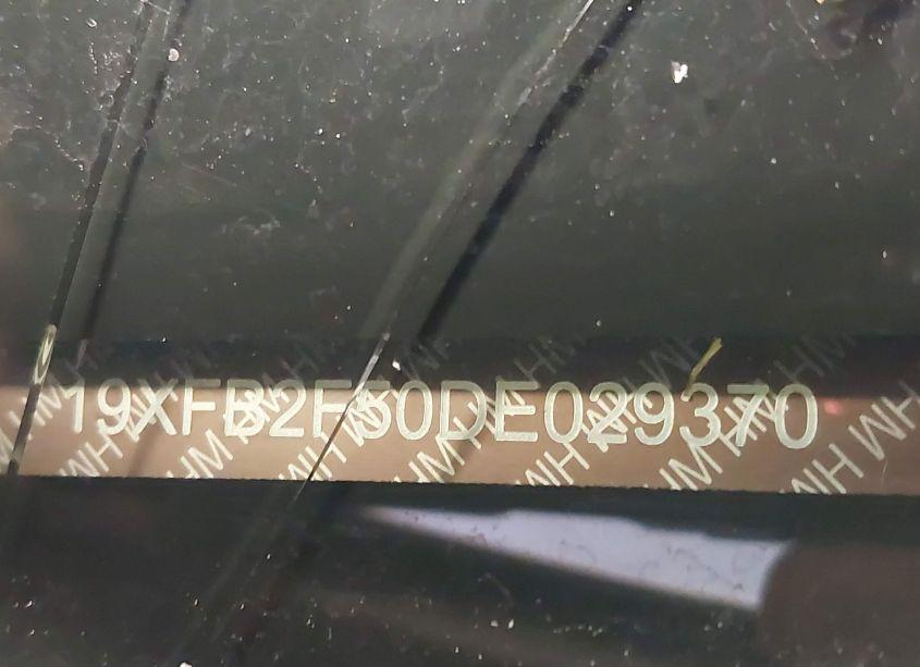 Photo 9 of 2013 Honda Civic LX (VIN 19XFB2F50DE029370)