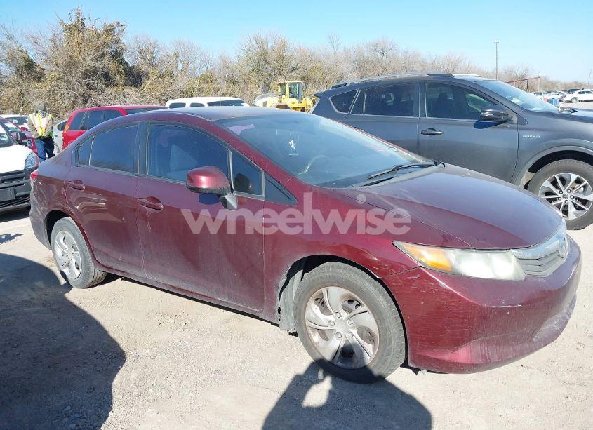 Photo 13 of 2013 Honda Civic LX (VIN 19XFB2F50DE060456)