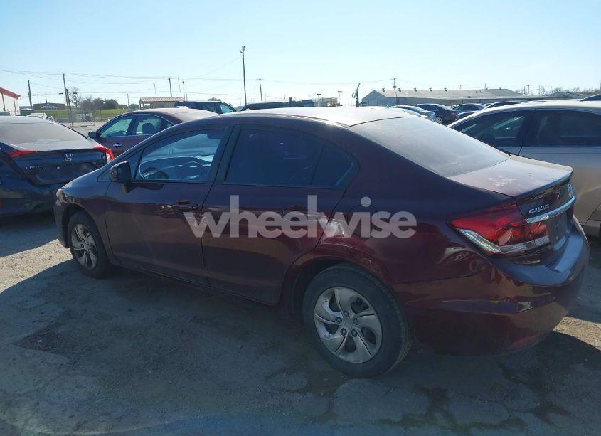 Photo 14 of 2013 Honda Civic LX (VIN 19XFB2F50DE060456)