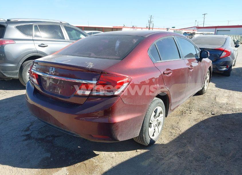 Photo 4 of 2013 Honda Civic LX (VIN 19XFB2F50DE060456)