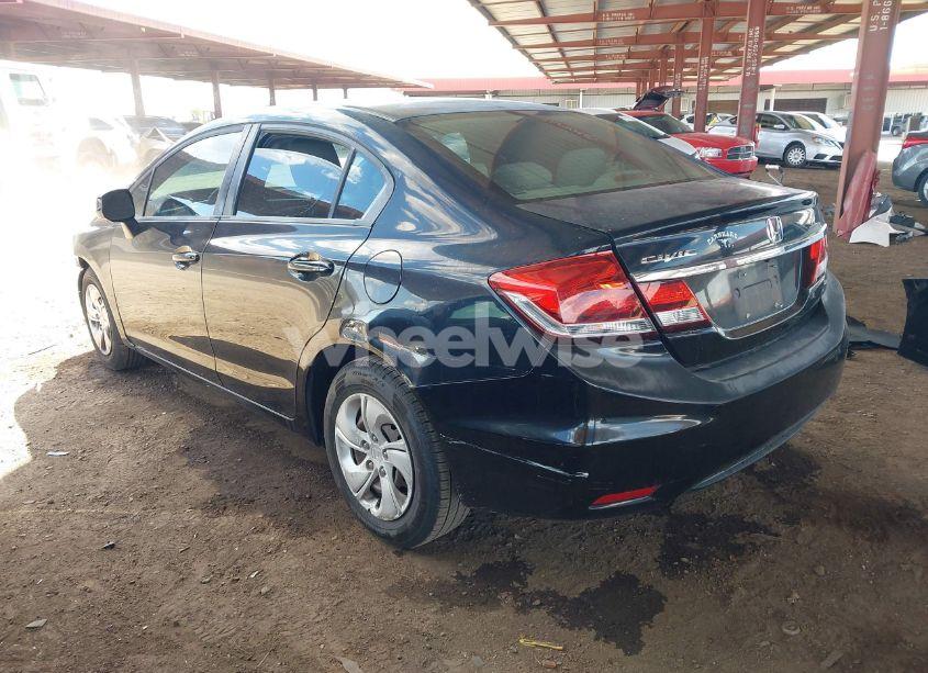 Photo 3 of 2013 Honda Civic LX (VIN 19XFB2F50DE068685)