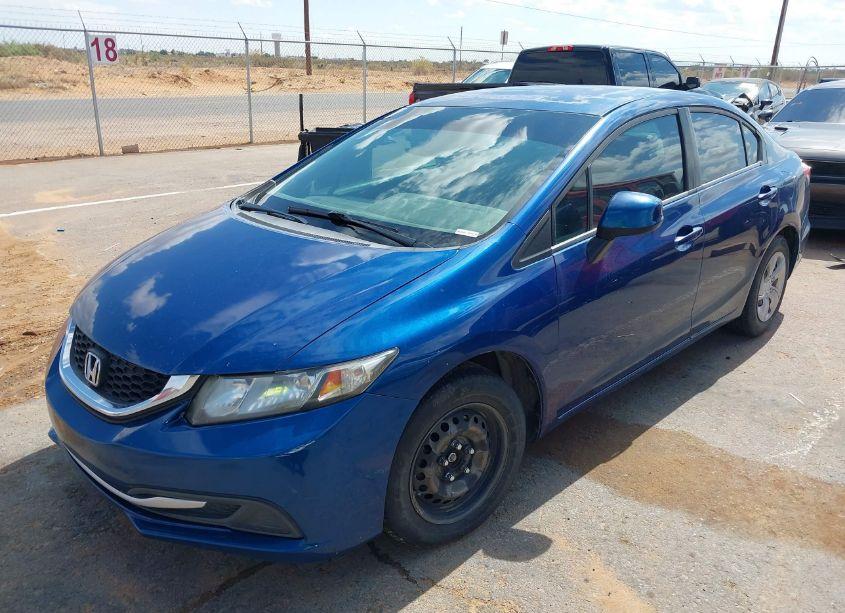 Photo 6 of 2013 Honda Civic LX (VIN 19XFB2F50DE078083)