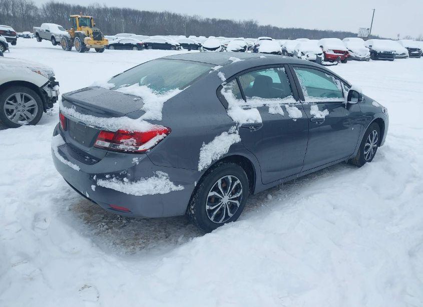 Photo 4 of 2013 Honda Civic LX (VIN 19XFB2F50DE083493)