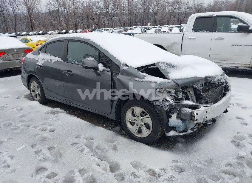 2013 Honda Civic LX (VIN 19XFB2F50DE088760) main photo