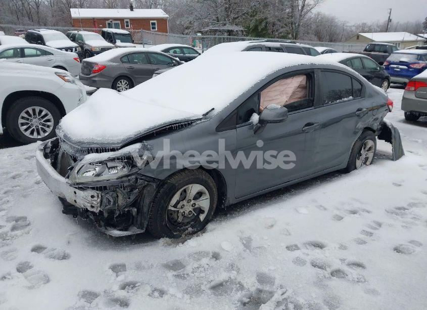 Photo 2 of 2013 Honda Civic LX (VIN 19XFB2F50DE088760)