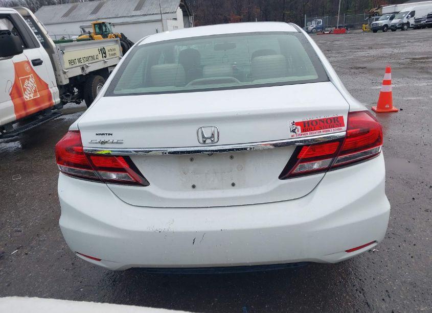 Photo 16 of 2013 Honda Civic LX (VIN 19XFB2F50DE202188)