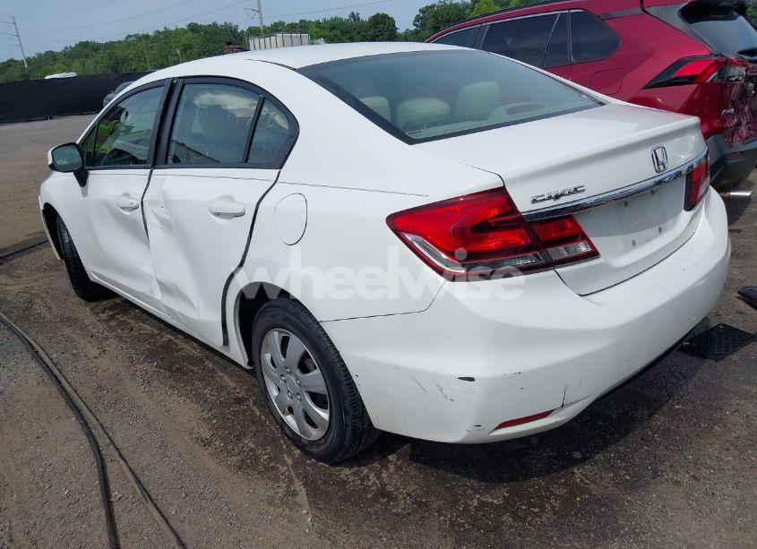 Photo 3 of 2013 Honda Civic LX (VIN 19XFB2F50DE222974)