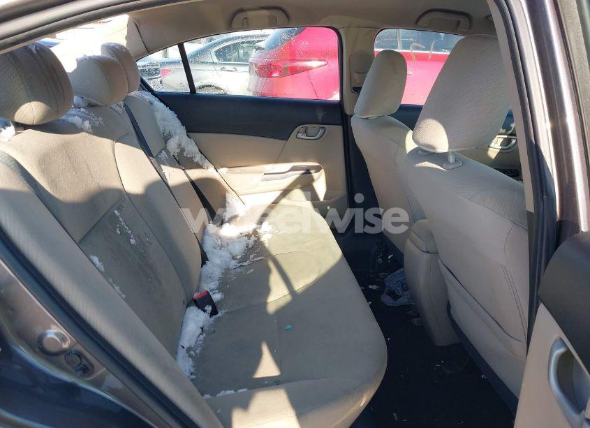 Photo 8 of 2013 Honda Civic LX (VIN 19XFB2F50DE240813)