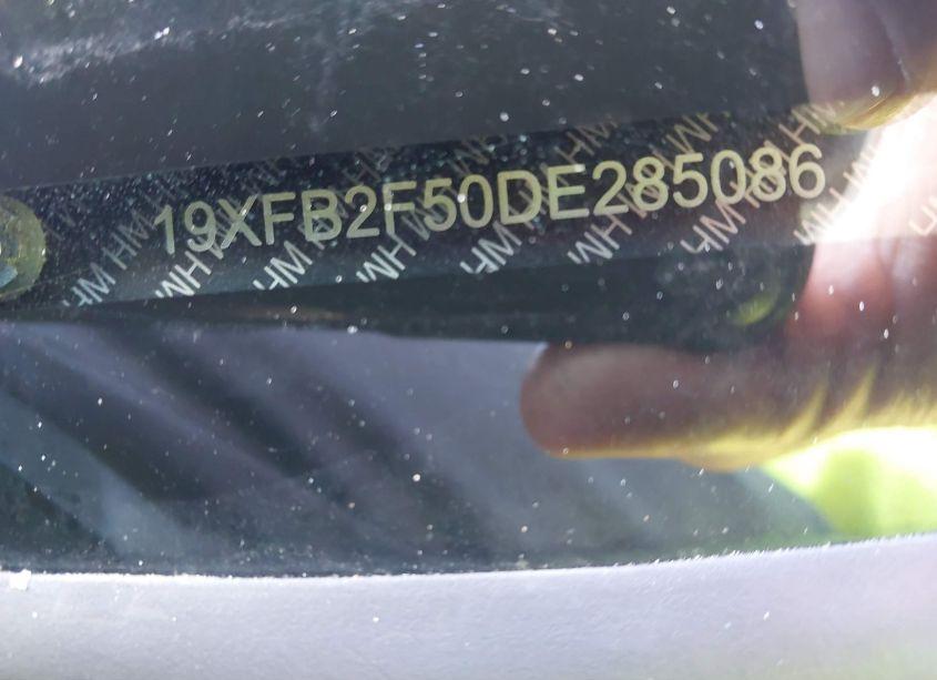 Photo 9 of 2013 Honda Civic LX (VIN 19XFB2F50DE285086)