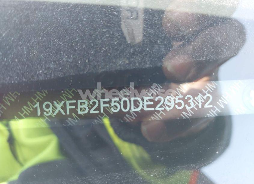 Photo 9 of 2013 Honda Civic LX (VIN 19XFB2F50DE295312)