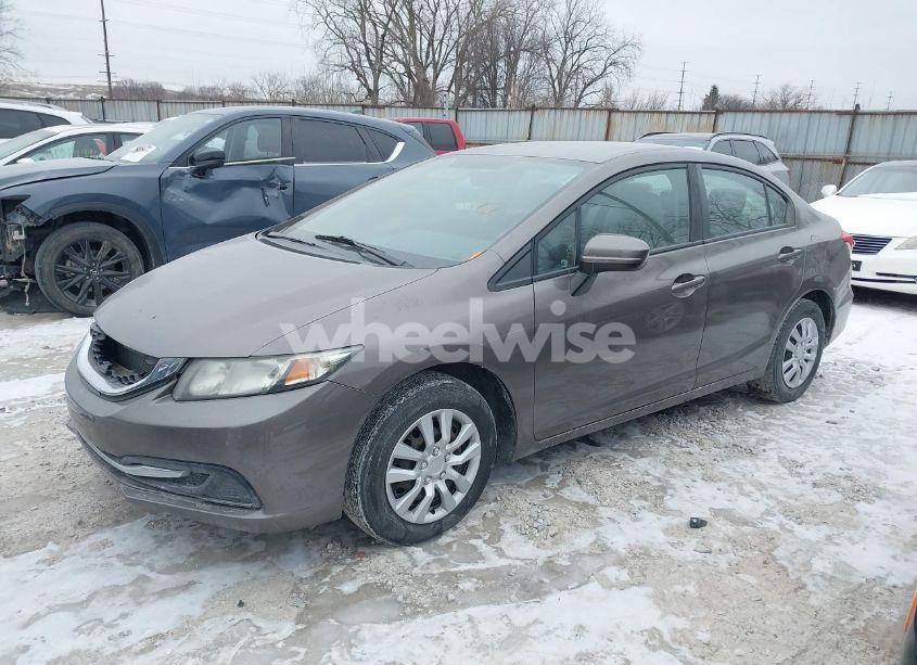 Photo 2 of 2014 Honda Civic LX (VIN 19XFB2F50EE027314)