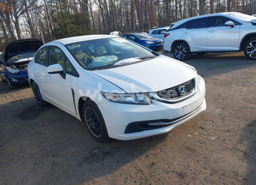 2014 Honda Civic LX (VIN 19XFB2F50EE027345) main photo