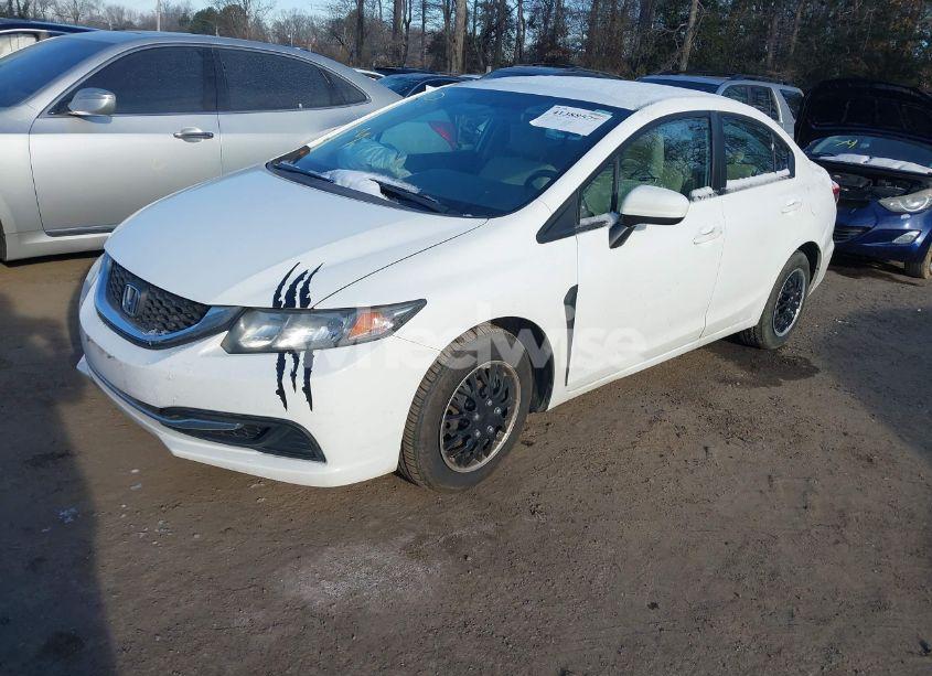 Photo 2 of 2014 Honda Civic LX (VIN 19XFB2F50EE027345)