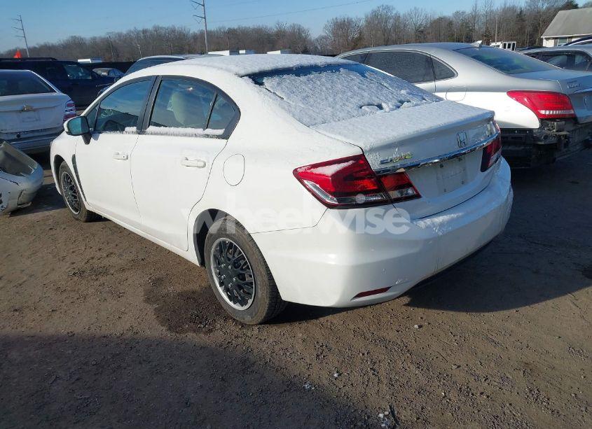 Photo 3 of 2014 Honda Civic LX (VIN 19XFB2F50EE027345)