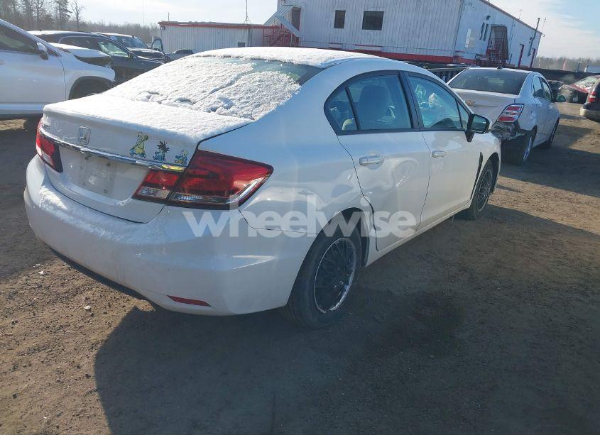 Photo 4 of 2014 Honda Civic LX (VIN 19XFB2F50EE027345)