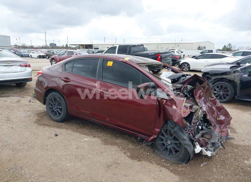 2014 Honda Civic LX (VIN 19XFB2F50EE027491) main photo
