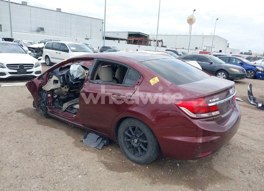 Photo 3 of 2014 Honda Civic LX (VIN 19XFB2F50EE027491)