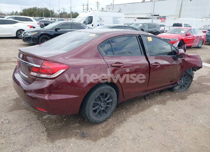 Photo 4 of 2014 Honda Civic LX (VIN 19XFB2F50EE027491)