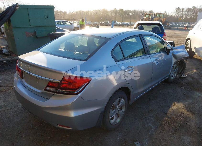 Photo 4 of 2014 Honda Civic LX (VIN 19XFB2F50EE030777)
