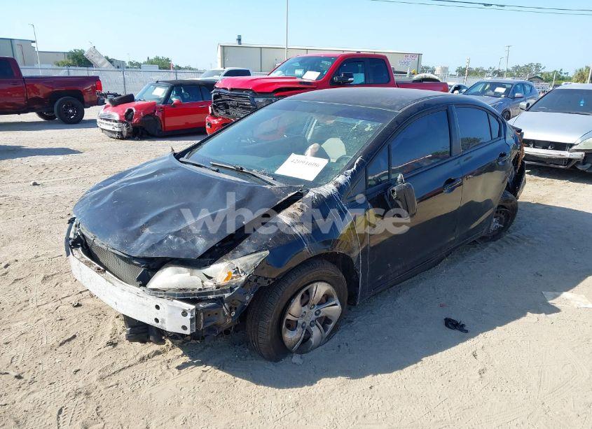 Photo 2 of 2014 Honda Civic LX (VIN 19XFB2F50EE058398)