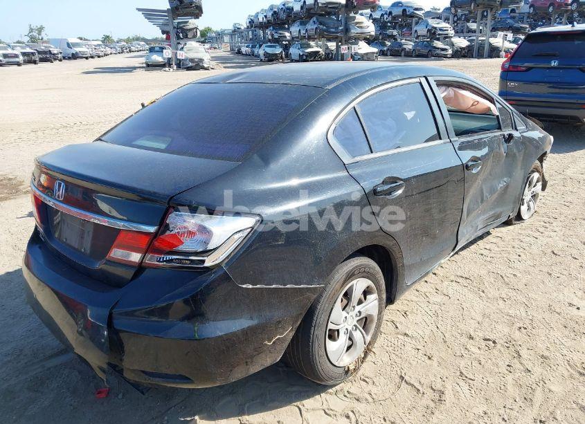 Photo 4 of 2014 Honda Civic LX (VIN 19XFB2F50EE058398)