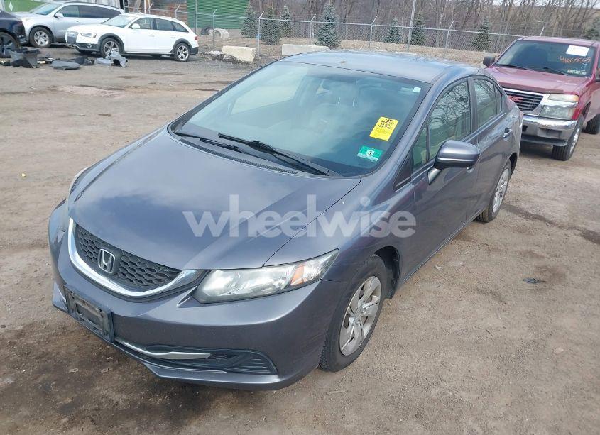 Photo 2 of 2014 Honda Civic LX (VIN 19XFB2F50EE201933)