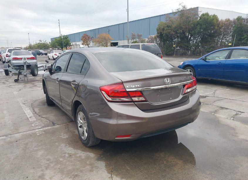 Photo 3 of 2014 Honda Civic LX (VIN 19XFB2F50EE205528)