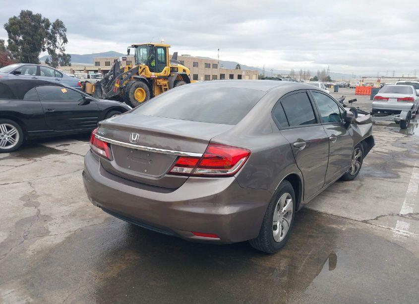 Photo 4 of 2014 Honda Civic LX (VIN 19XFB2F50EE205528)