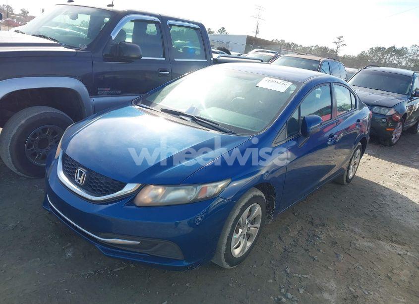 Photo 2 of 2014 Honda Civic LX (VIN 19XFB2F50EE225312)