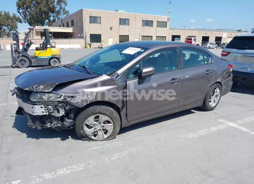 Photo 2 of 2014 Honda Civic LX (VIN 19XFB2F50EE229408)