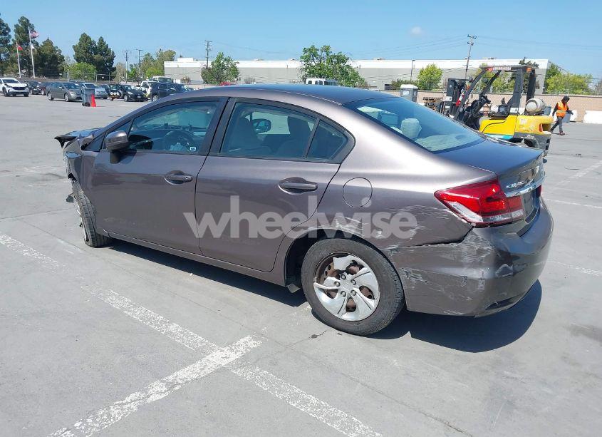 Photo 3 of 2014 Honda Civic LX (VIN 19XFB2F50EE229408)