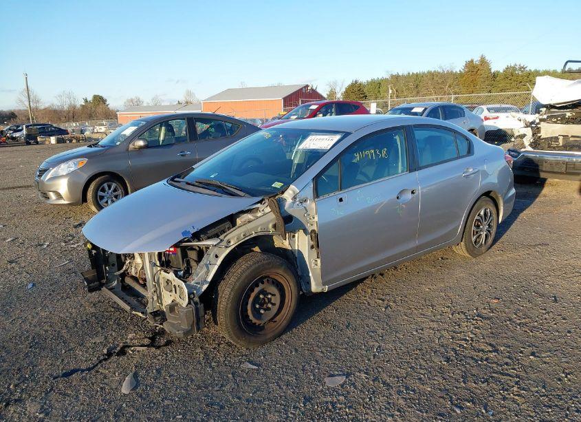 Photo 2 of 2014 Honda Civic LX (VIN 19XFB2F50EE235371)