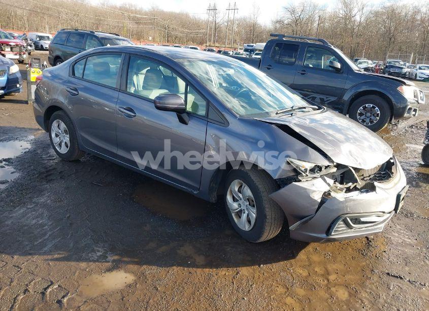 2014 Honda Civic LX (VIN 19XFB2F50EE240344) main photo