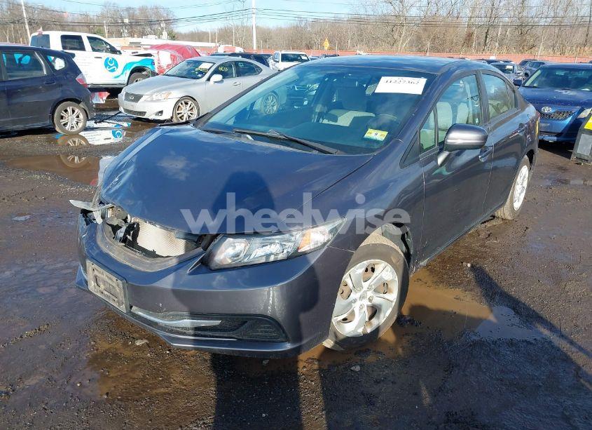 Photo 2 of 2014 Honda Civic LX (VIN 19XFB2F50EE240344)