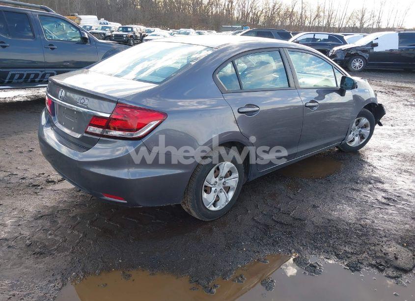 Photo 4 of 2014 Honda Civic LX (VIN 19XFB2F50EE240344)