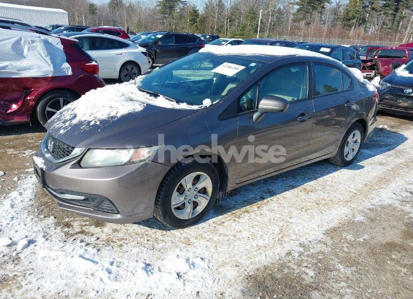 Photo 2 of 2014 Honda Civic LX (VIN 19XFB2F50EE242417)