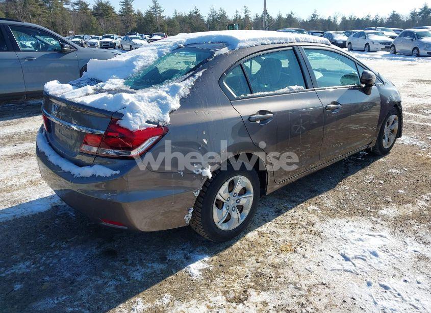Photo 4 of 2014 Honda Civic LX (VIN 19XFB2F50EE242417)