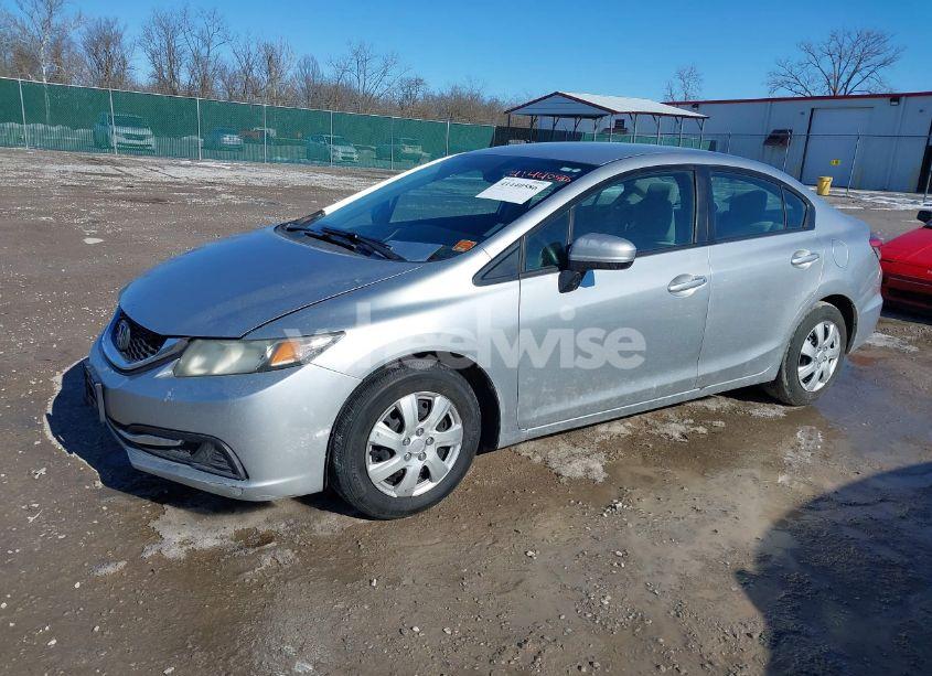Photo 2 of 2015 Honda Civic LX (VIN 19XFB2F50FE070990)