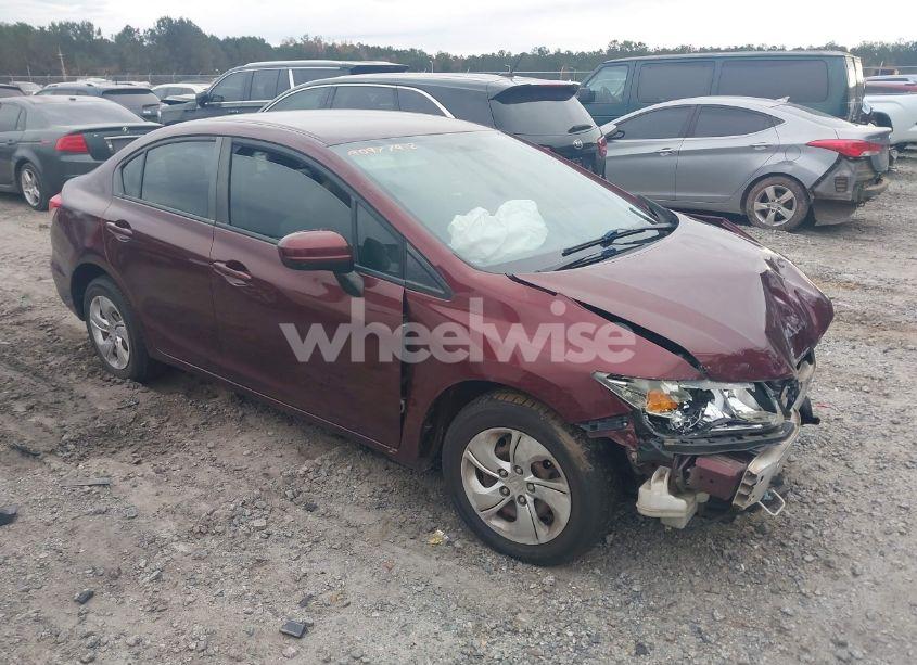 2015 Honda Civic LX (VIN 19XFB2F50FE071301) main photo