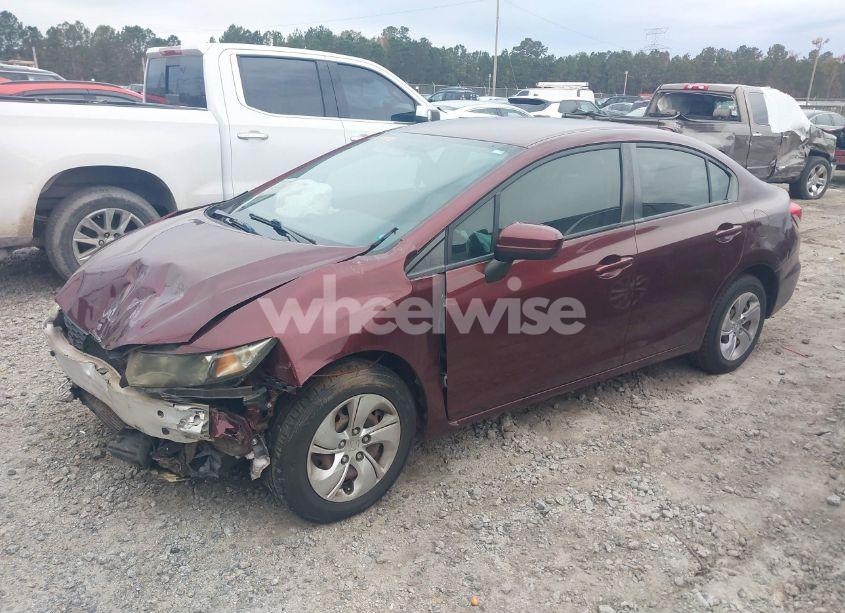 Photo 2 of 2015 Honda Civic LX (VIN 19XFB2F50FE071301)