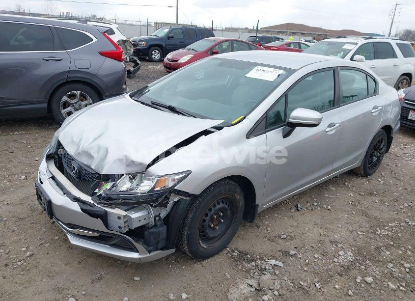 Photo 2 of 2015 Honda Civic LX (VIN 19XFB2F50FE095338)