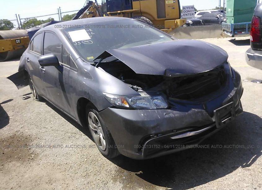 2015 Honda Civic LX (VIN 19XFB2F50FE110047) main photo