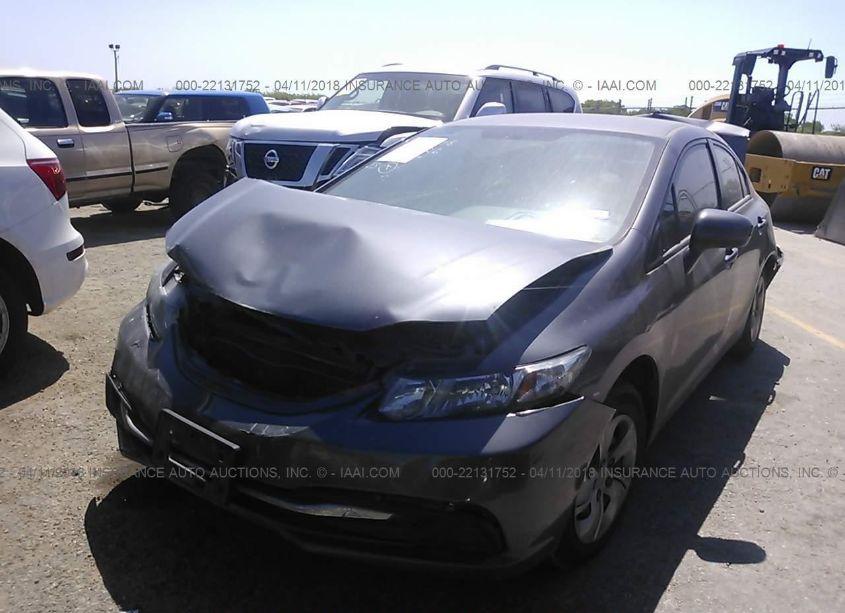 Photo 2 of 2015 Honda Civic LX (VIN 19XFB2F50FE110047)