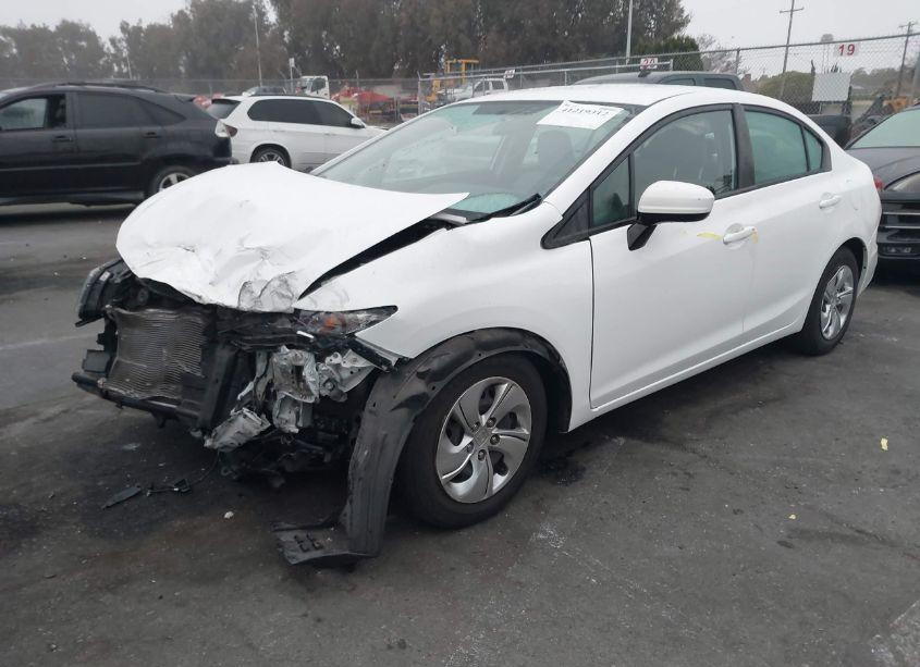 Photo 2 of 2015 Honda Civic LX (VIN 19XFB2F50FE221343)