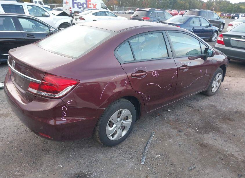 Photo 4 of 2015 Honda Civic LX (VIN 19XFB2F50FE274978)